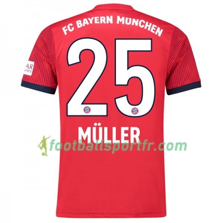 Tenue Bayern Munich Muller 25 Domicile 2018-2019 Maillot de Foot